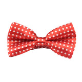 Black White Polka Dot Bowtie