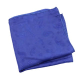 Blue Blue Paisley Pocket Square