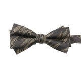 Brown Gold Fish Bowtie