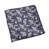 Blue Green Avocado Pocket Square