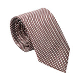 Navy Blue Blue Geometric Necktie