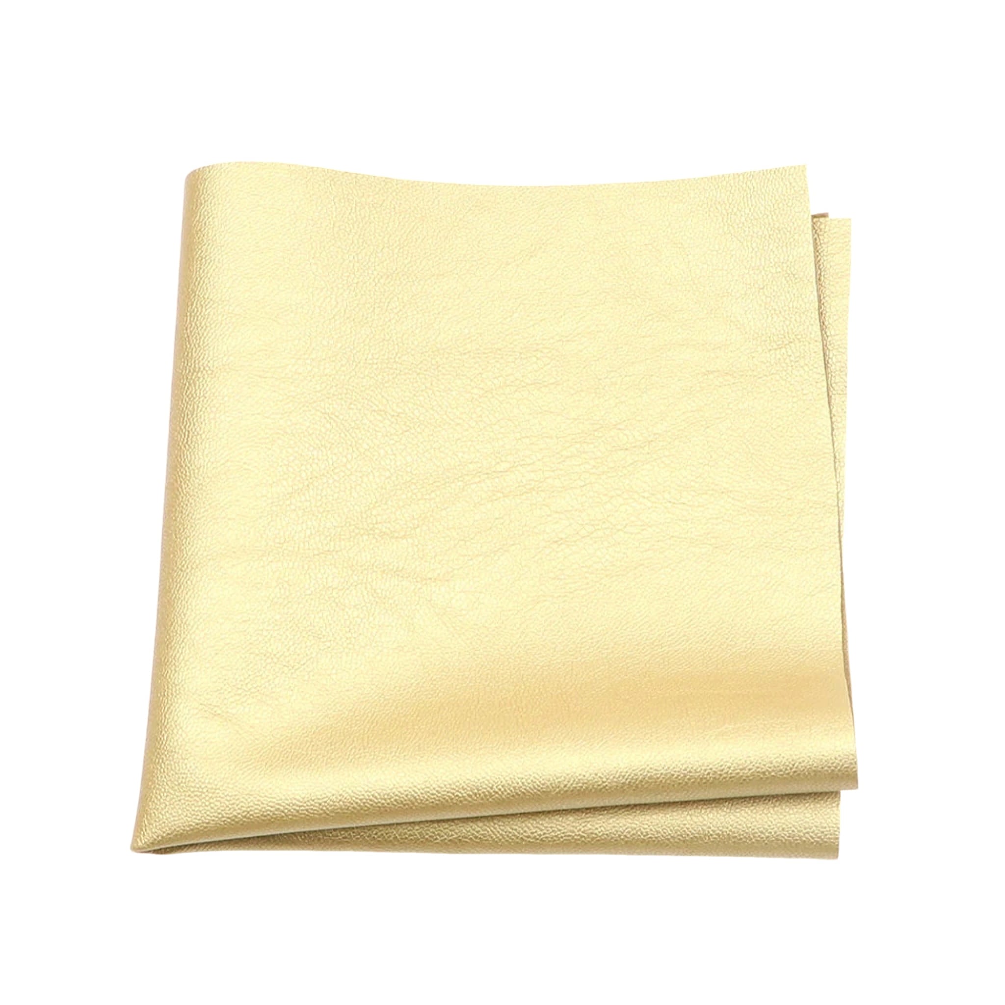 Gold Solid Pocket Square