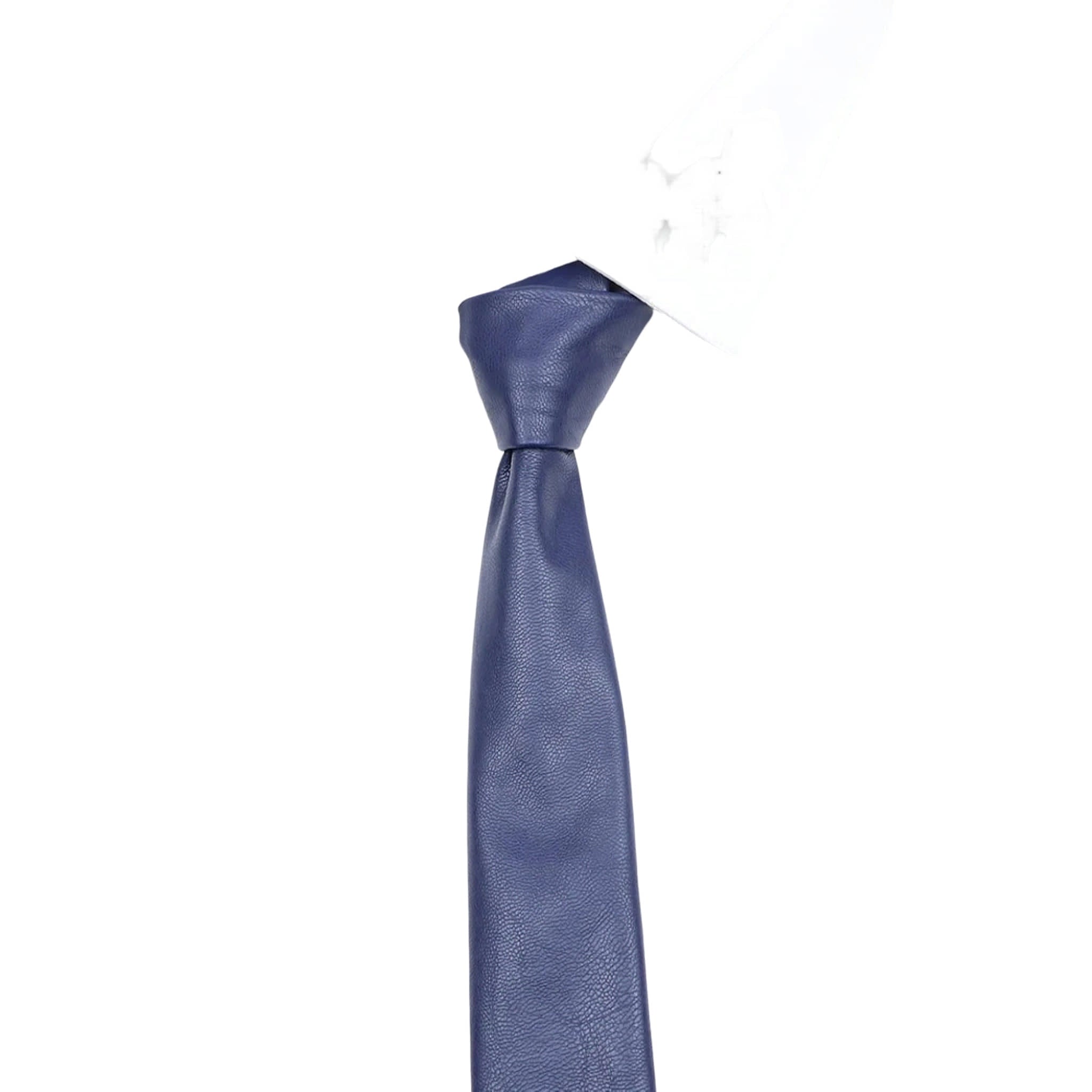 Blue With Pebbled Texture Necktie
