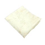 Beige Floral Pocket Square