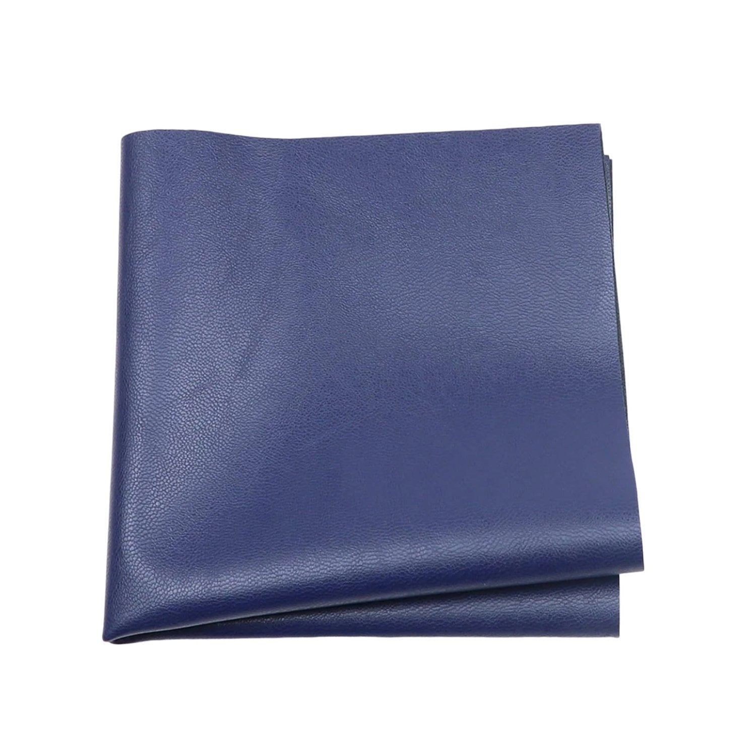 Blue With Solid Pocket Square