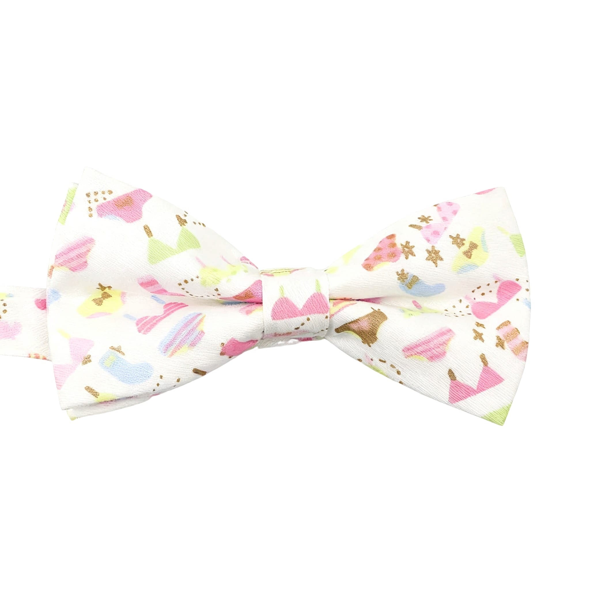 White Purple Whale Bowtie