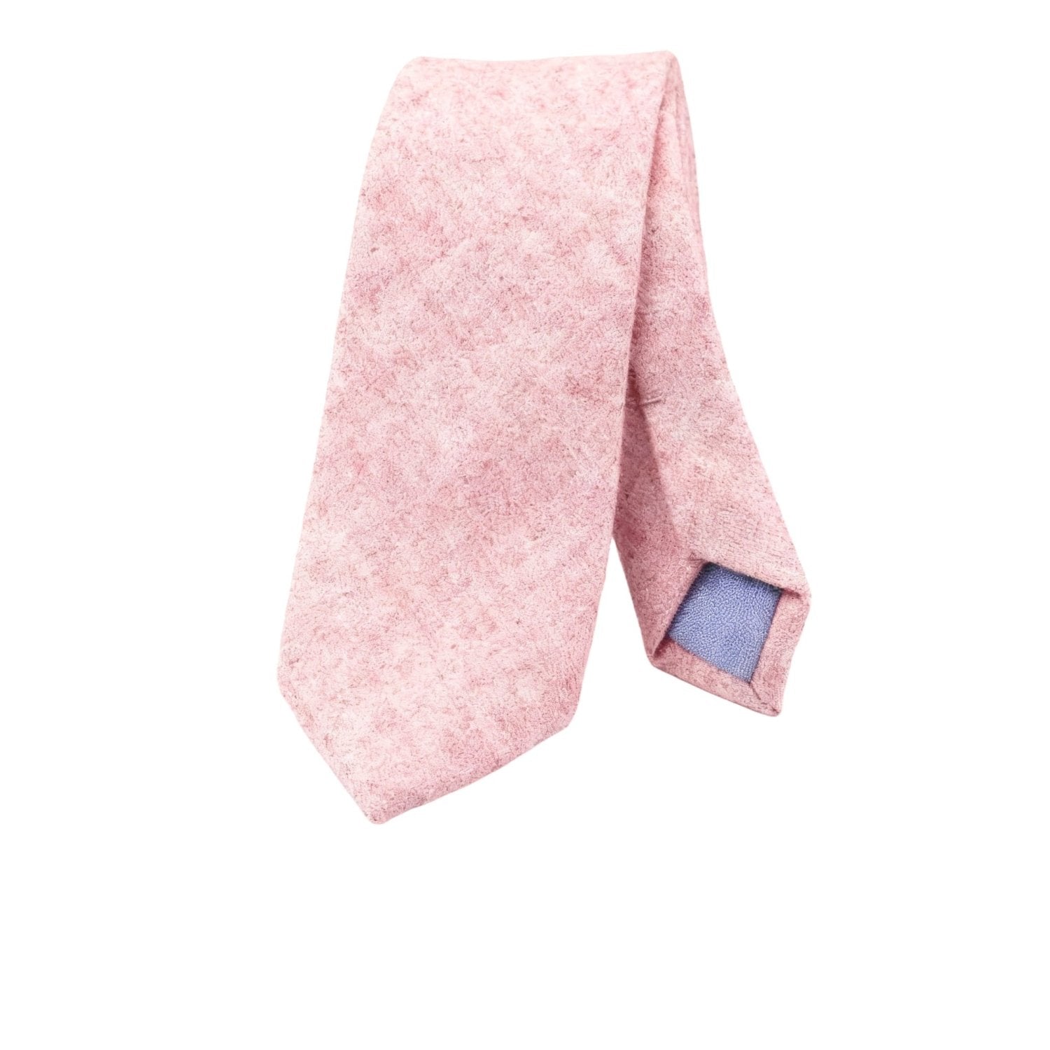 Pink With Textured Necktie