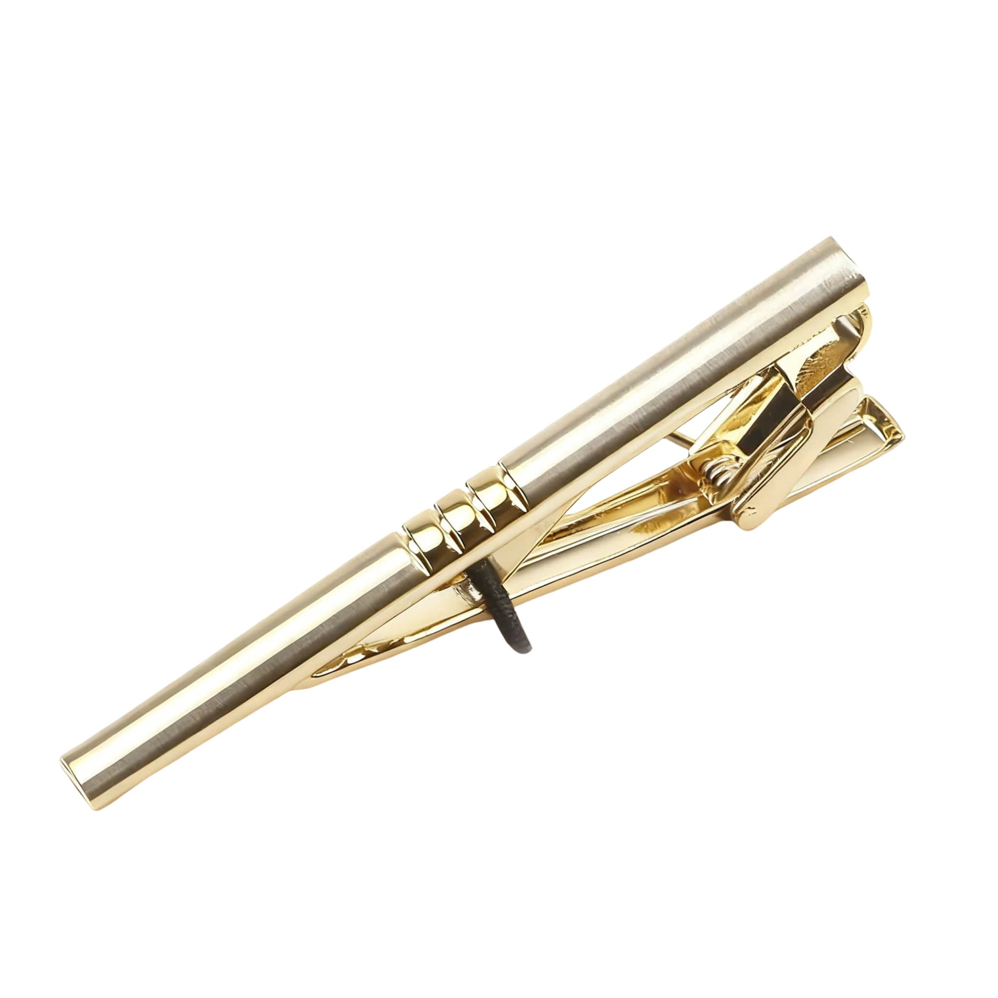 Yellow Black Sequin Necktie