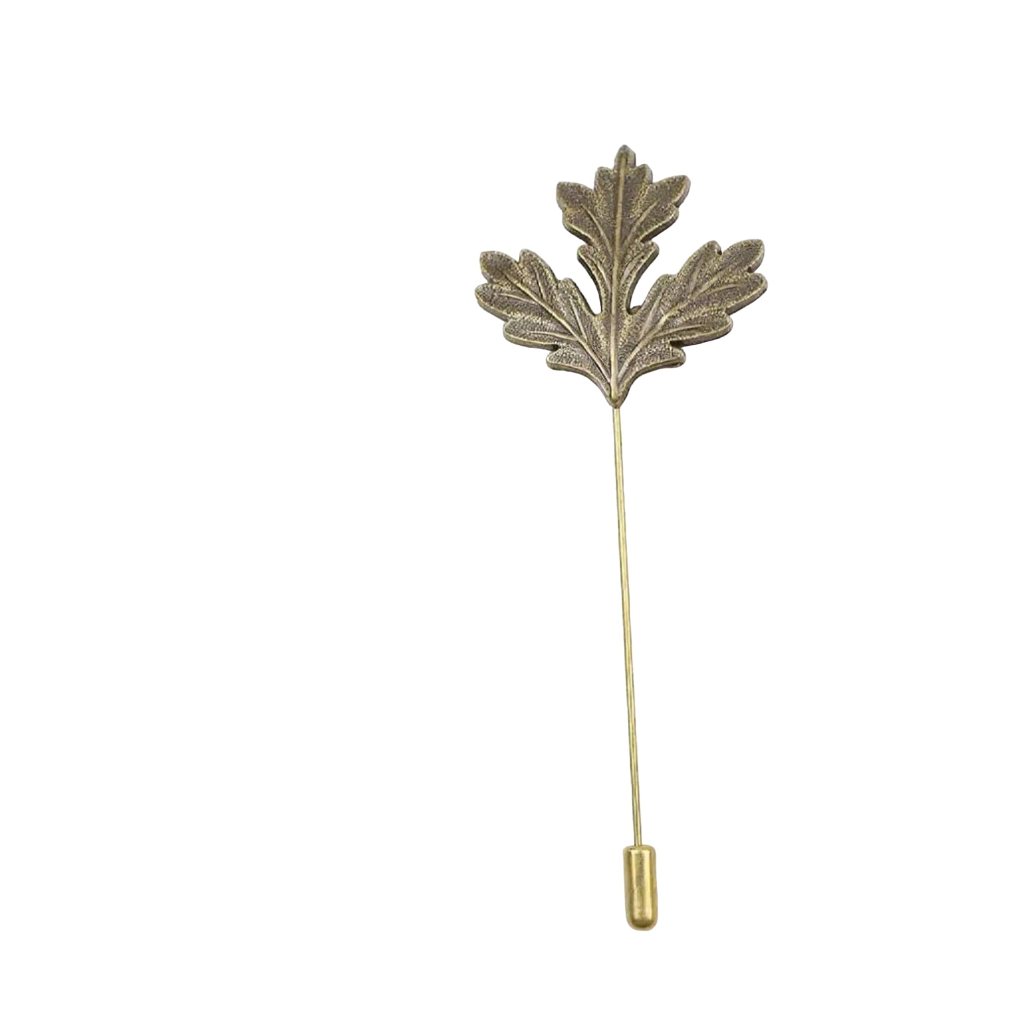 Bronze Leaf Lapel Pin