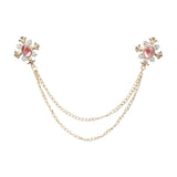 Gold Pink Chain Accessorie