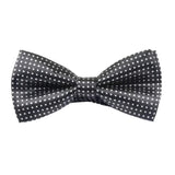 Black Red Polka Dot Bowtie