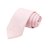 Pink Solid Necktie