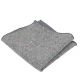 Gray Speckled PocketSquare