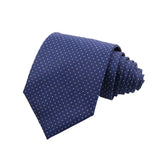 Blue With White Dots Necktie
