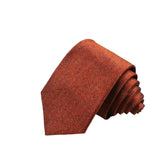 Rust Solid Necktie