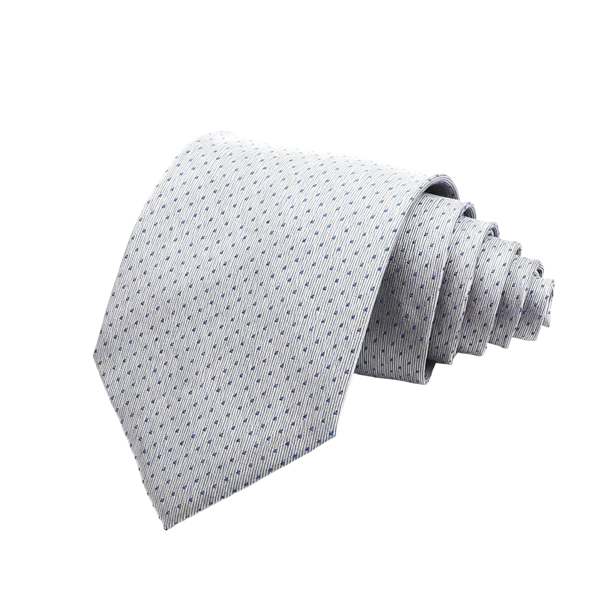 Red With Blue Polka Dots Necktie