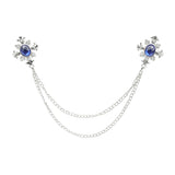 Silver Blue Chain Accessorie