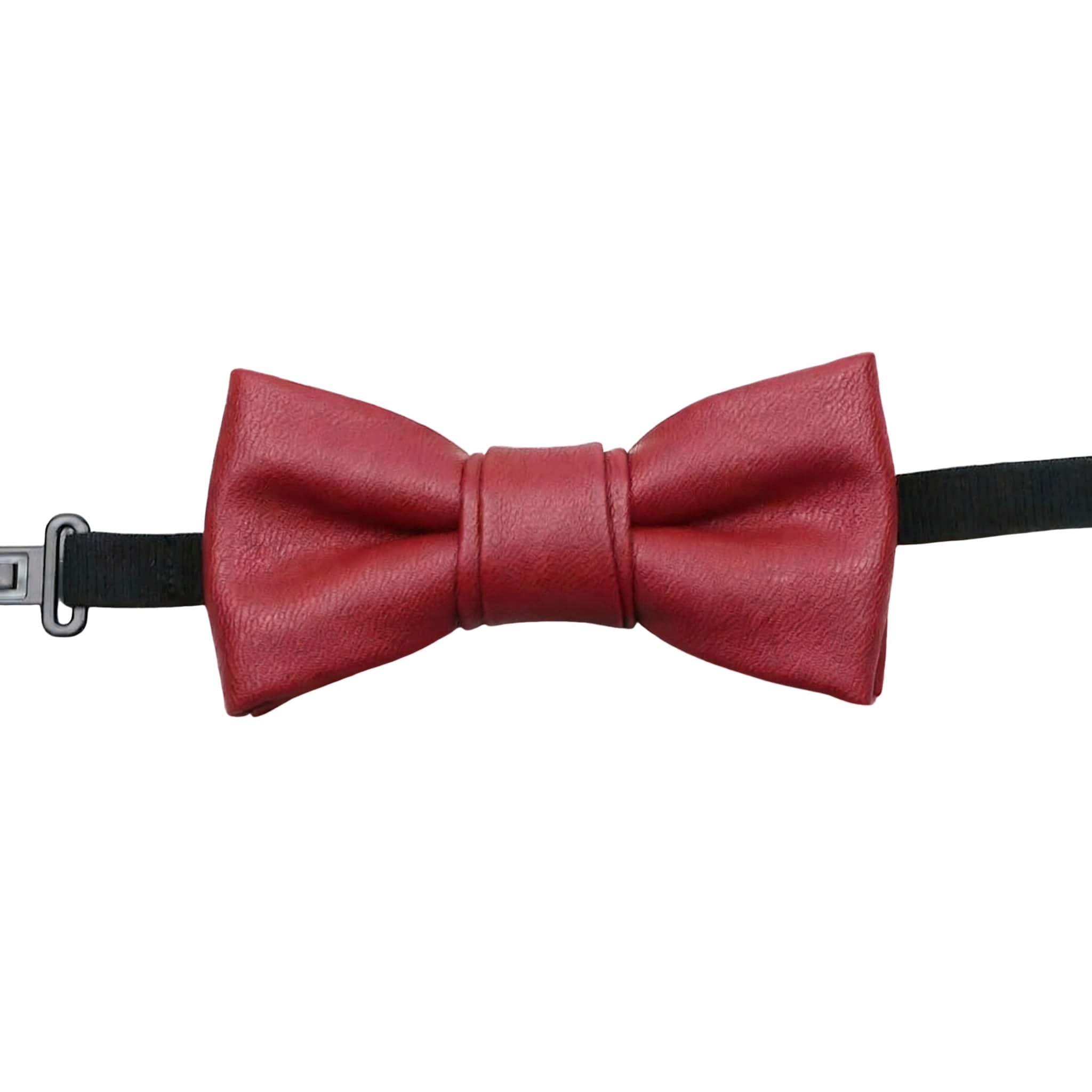 Burgundy Solid Solid Bowtie