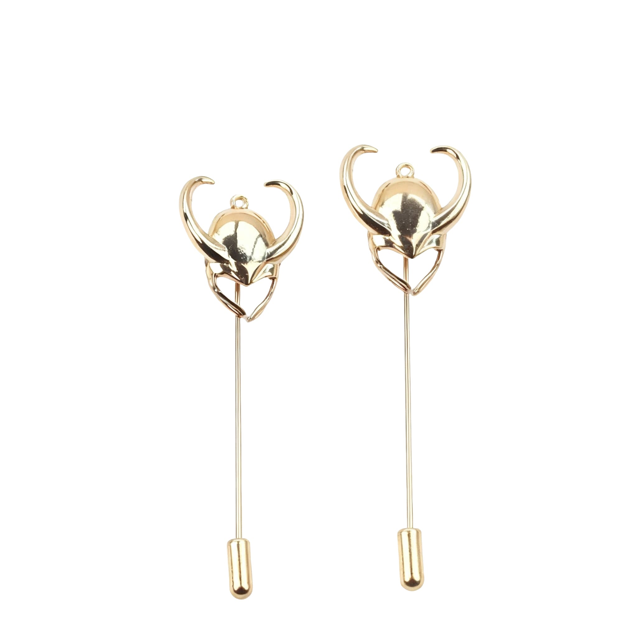 Gold Loki Lapel Pin