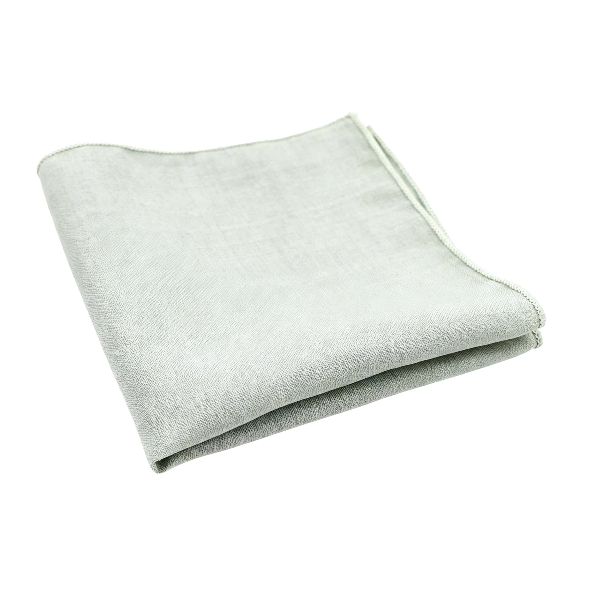 Sage Green Solid Pocket Square