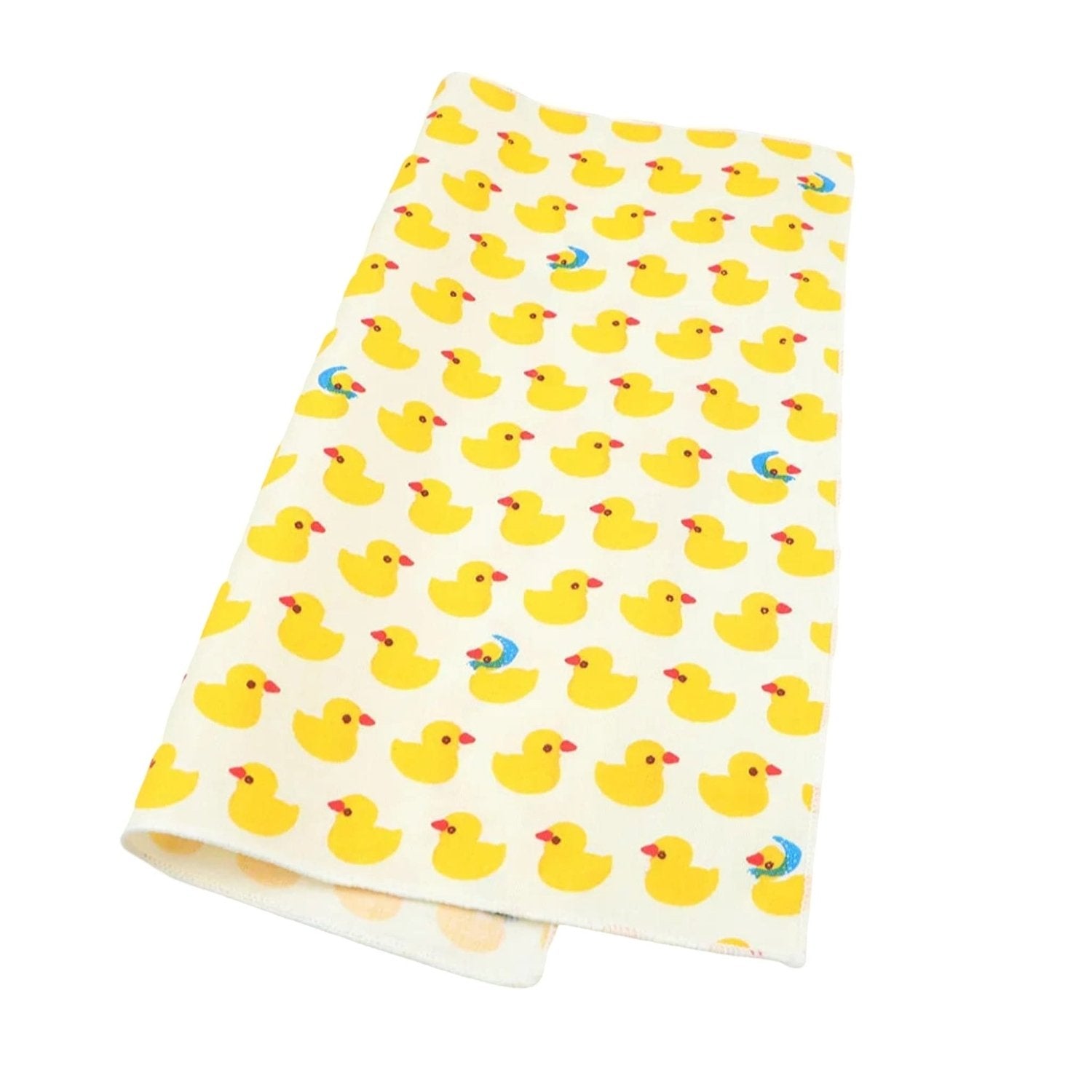 Cream with Yellow Rubber Ducks Necktie