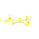 Off White Yellow Cartoon Bowtie