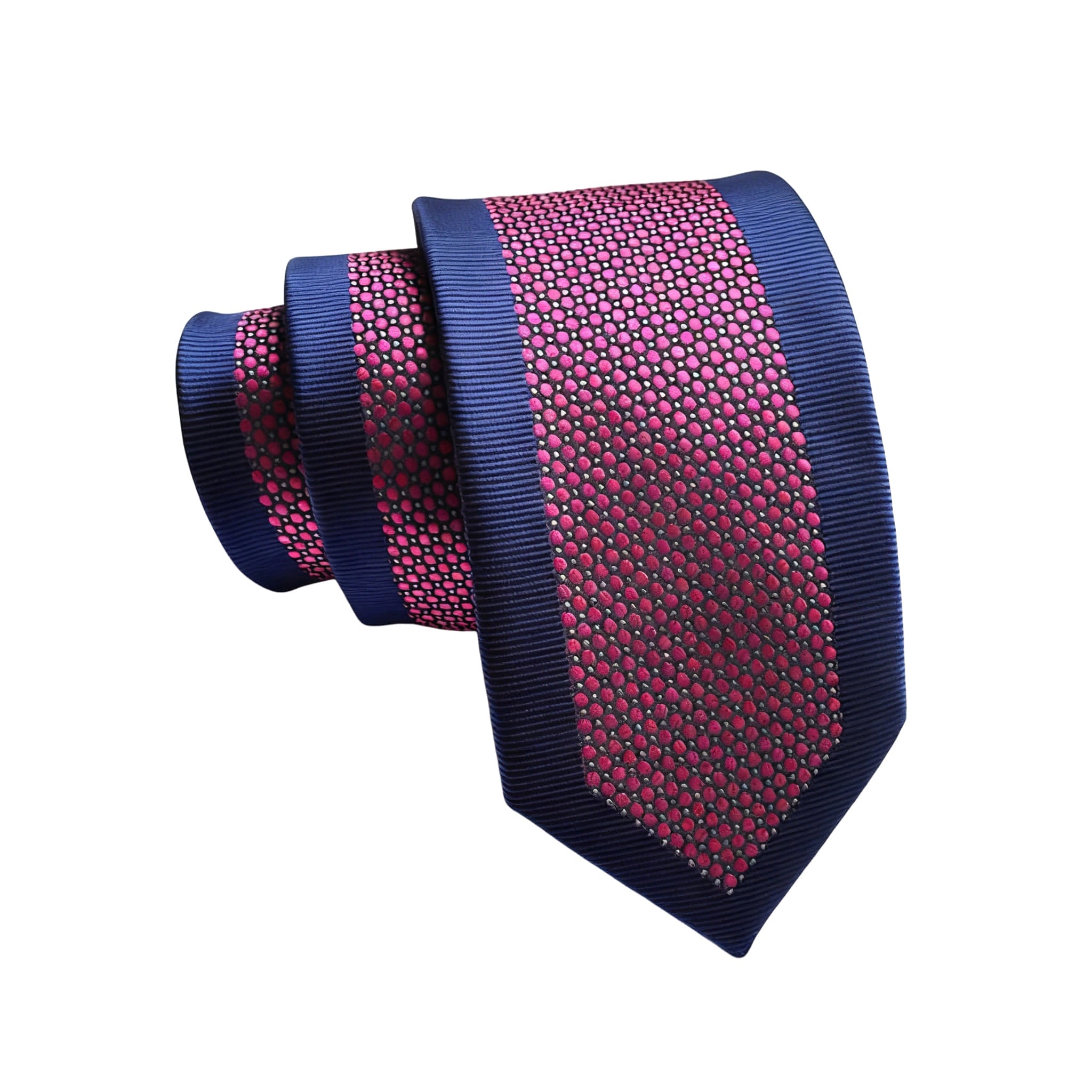 Black Gold Plaid Necktie