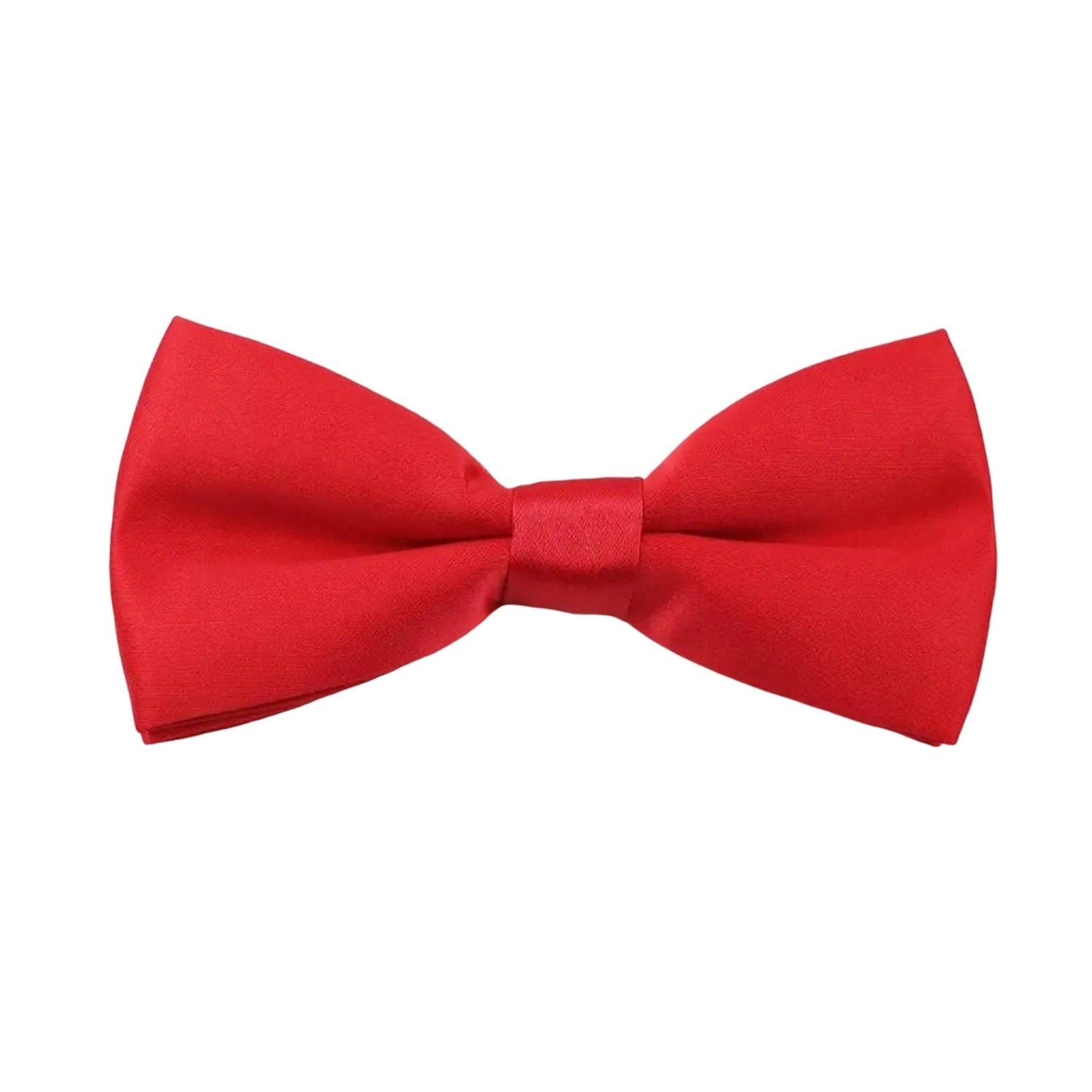 Red With Red Solid Bowtie