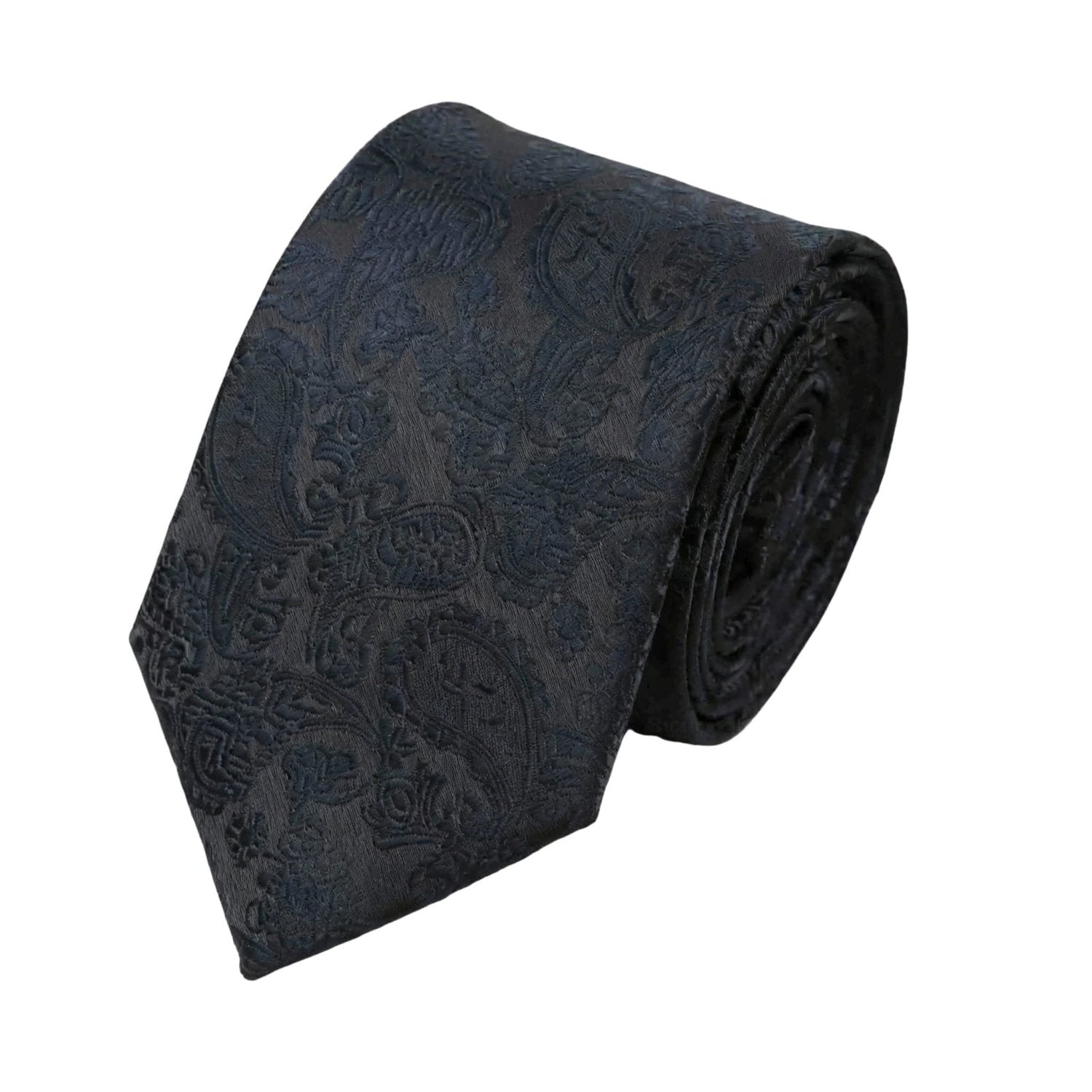 Blue With Cartoon Dog Dots Necktie