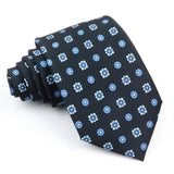 ZONFAZ Novelty Polka Dot Paisley Silk Tie