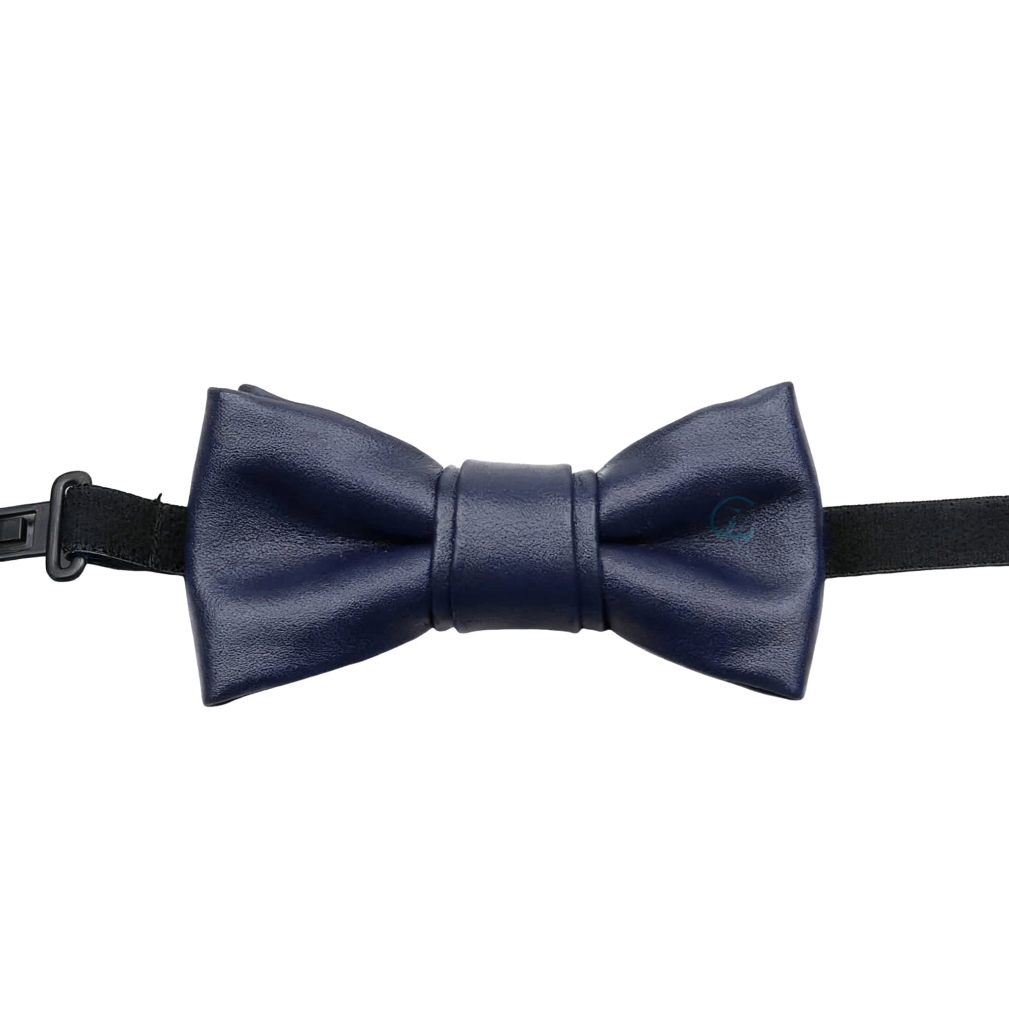 Navy Blue Navy Blue Solid Bowtie