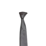 Dark Brown Solid Necktie