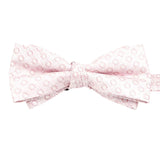 Navy Blue Silver Polka Dot Bowtie