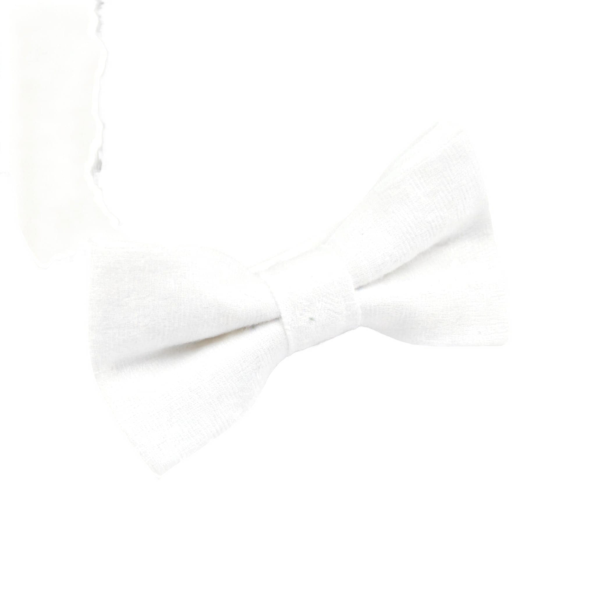 Dark Green Herringbone Bow Tie