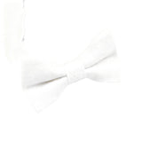 Dark Green Herringbone Bow Tie