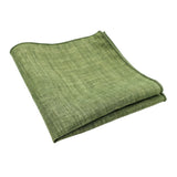 Green Solid Pocket Square