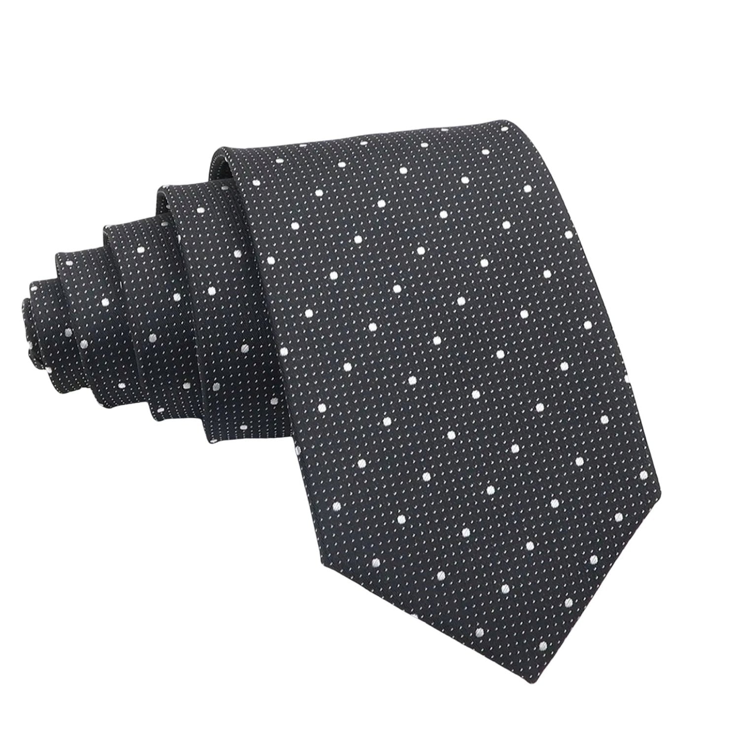 Black Solid Pattern Necktie