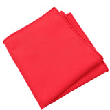Red Herringbone Pocket Square
