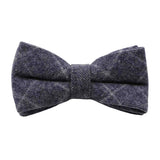 Purple Speckled Bow Tie