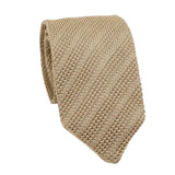 Khaki Solid Necktie