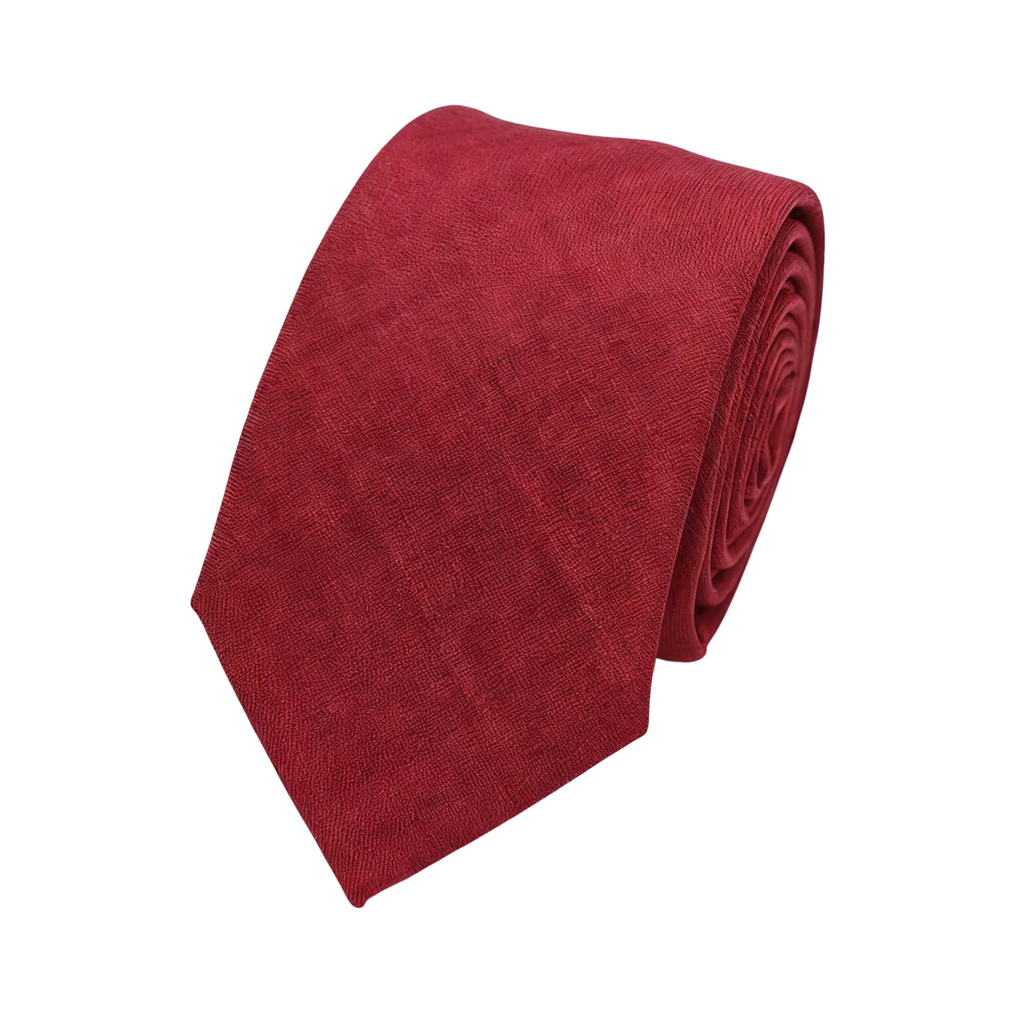 Red Solid Necktie