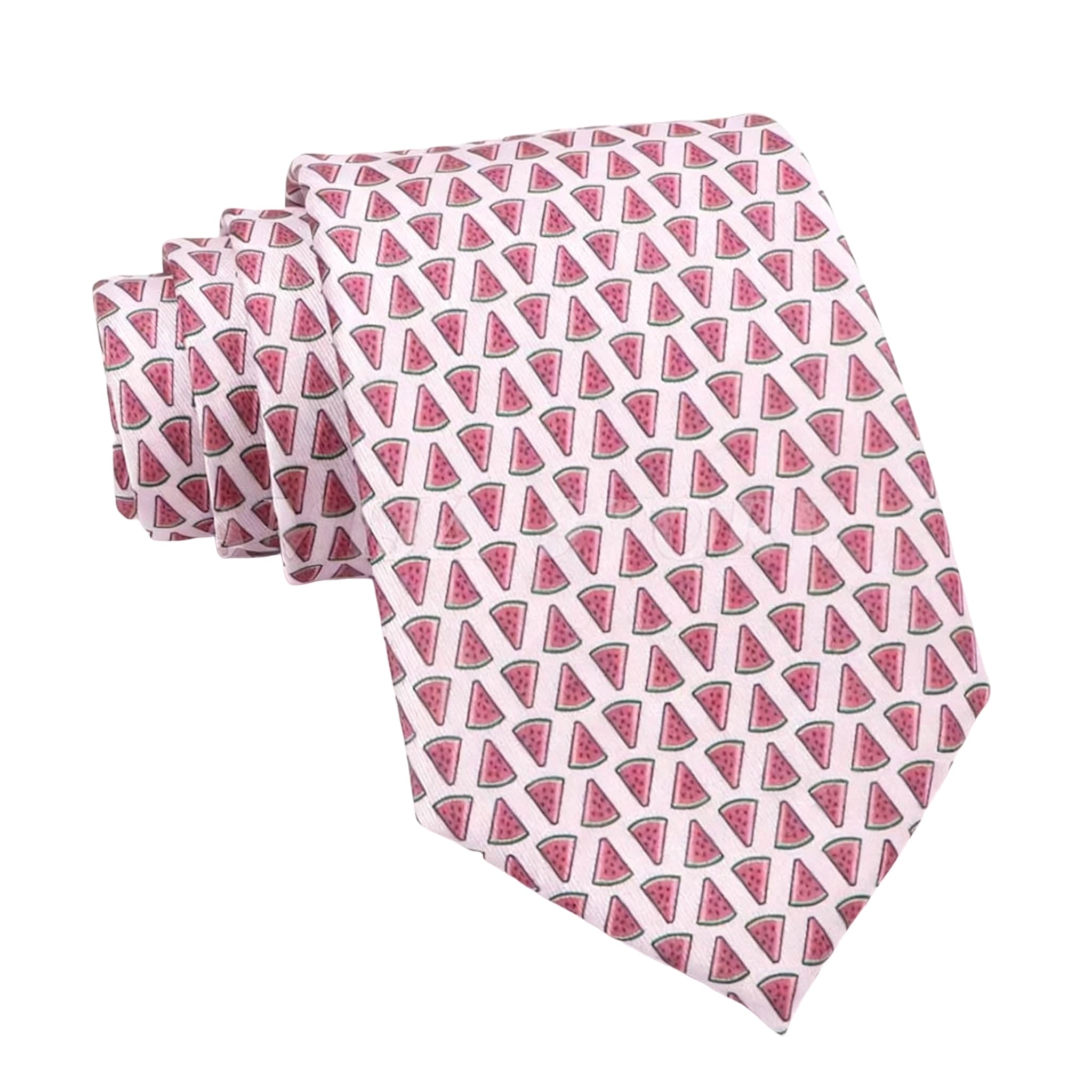 Pink Red Watermelon Necktie
