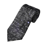 Black White Mathematical Necktie