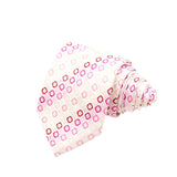 Off White Red Circle Necktie