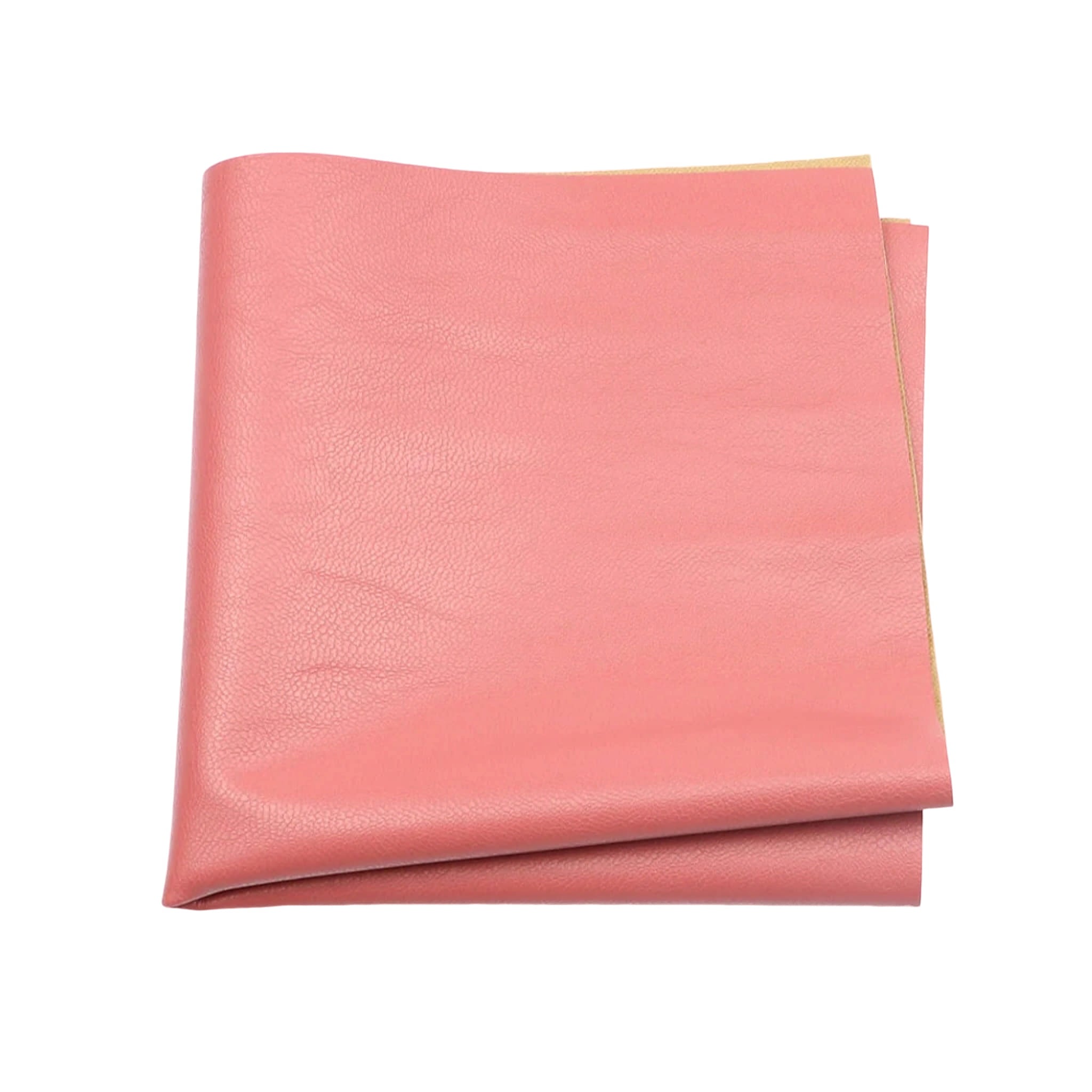 Salmon Solid Pocket Square