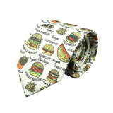 Off White Multicolor Bottle Necktie