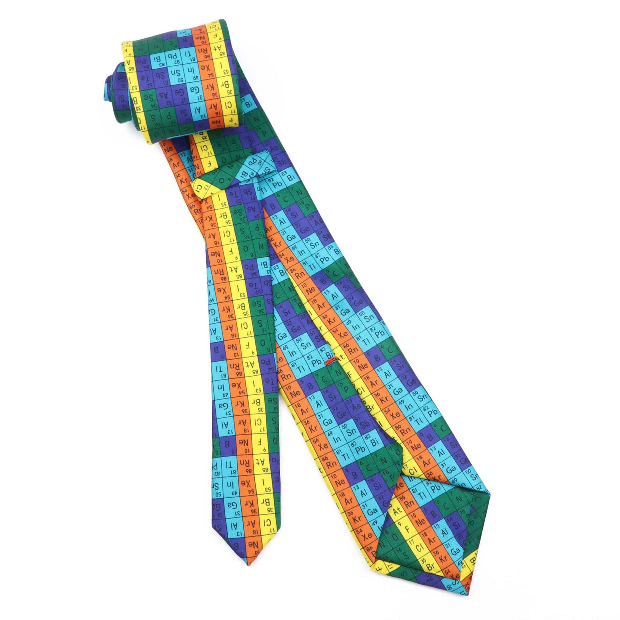 ZONFAZ Creative Imitation Silk Ties Men's Graffiti Necktie