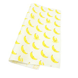 Off White Yellow Fruit Pocket Square