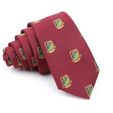 Fashion Jacquard Striped Plaid Paisley Ties For Men Skinny Silk Necktie