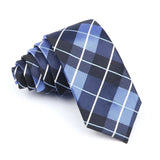 Fashion Jacquard Striped Plaid Paisley Ties For Men Skinny Silk Necktie